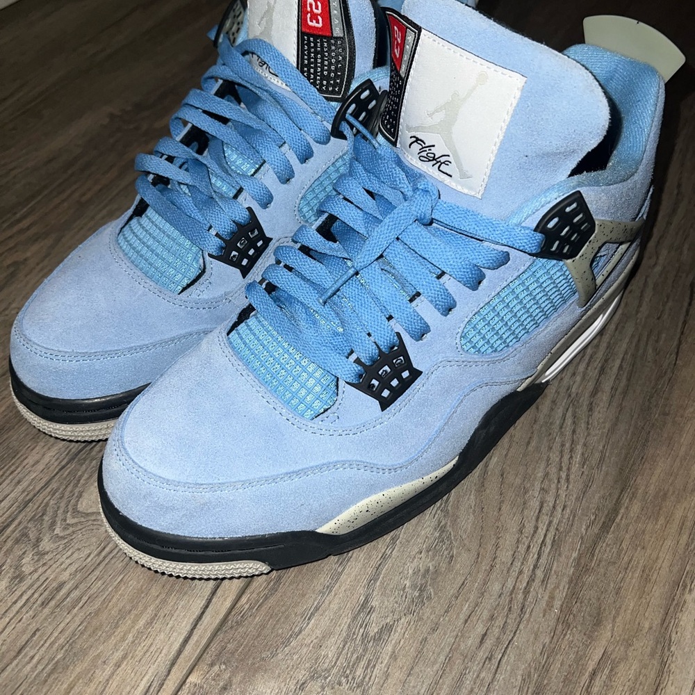 Jordan Light Blue Suede Sneakers